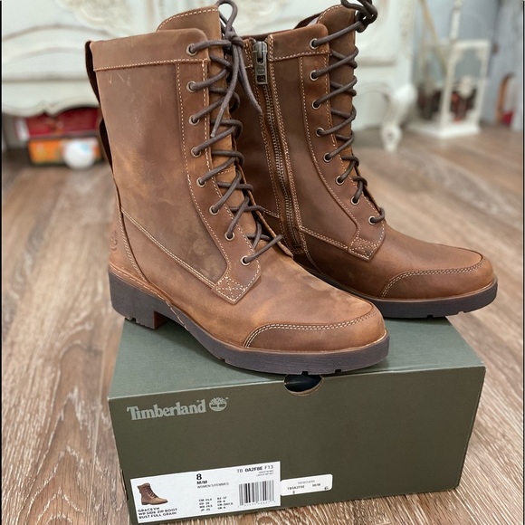 Timberland | Shoes | Timberland Graceyn Side Zip Boots | Poshmark